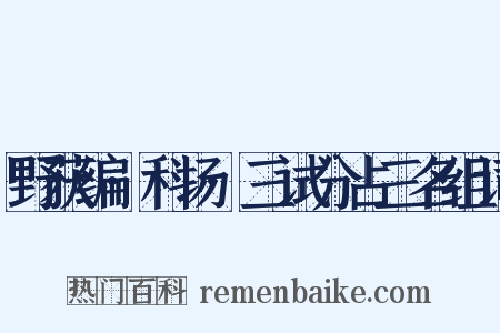 野获编·科场·三试分占三名组词是什么意思的图片